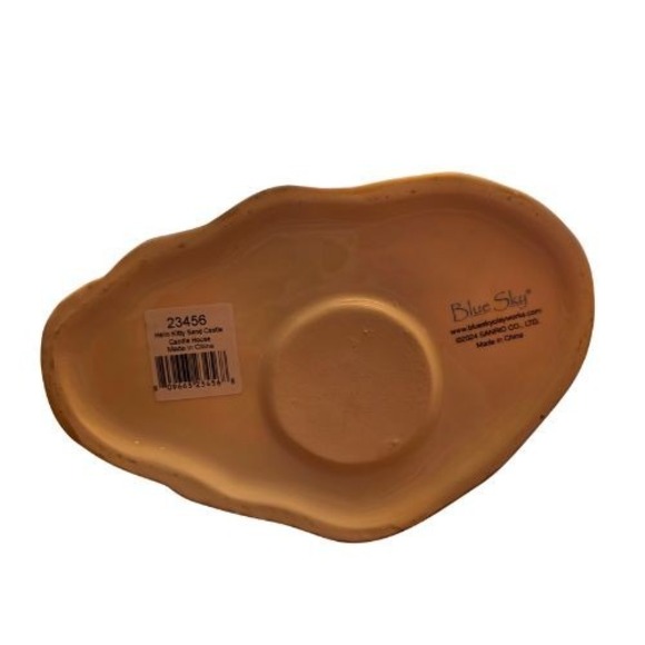 Blue Sky Hello Kitty Sand Castle Candle Holder 23456 Beach Seashell Crab Damage - Picture 11 of 11